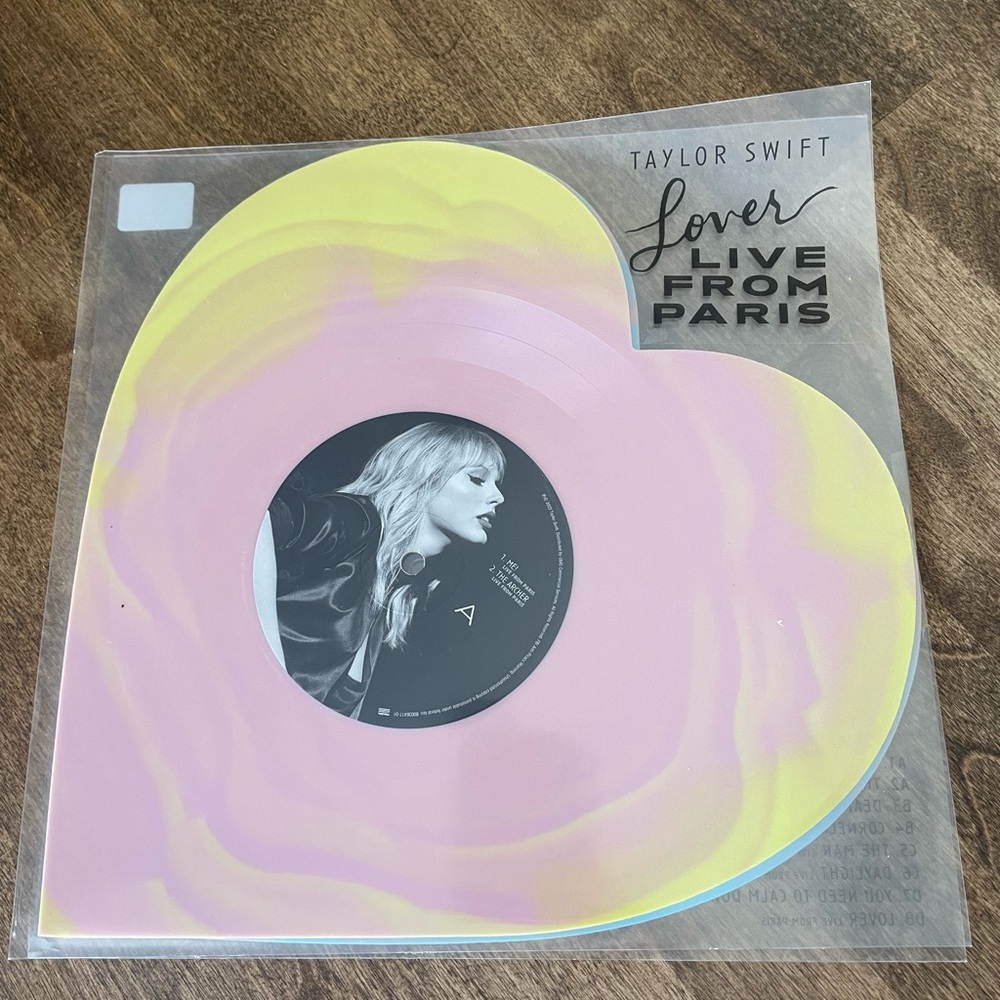 Taylor Swift Lover live from Paris vinyl set